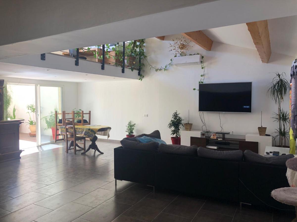 Maison De Village Avec Patio Bessan Exteriér fotografie